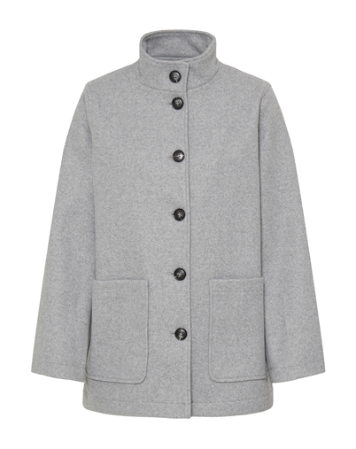 Fransa - FRWilla 1 Jacke - Light Grey Melange
